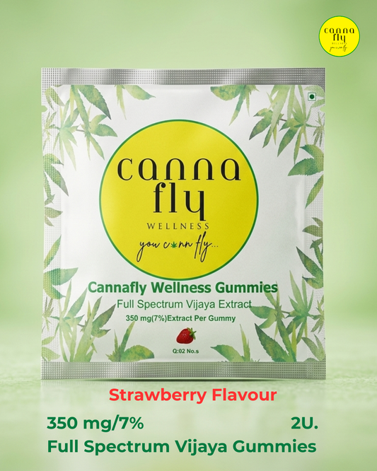 Cannafly Wellness Gummies 350mg (7%) - 2U