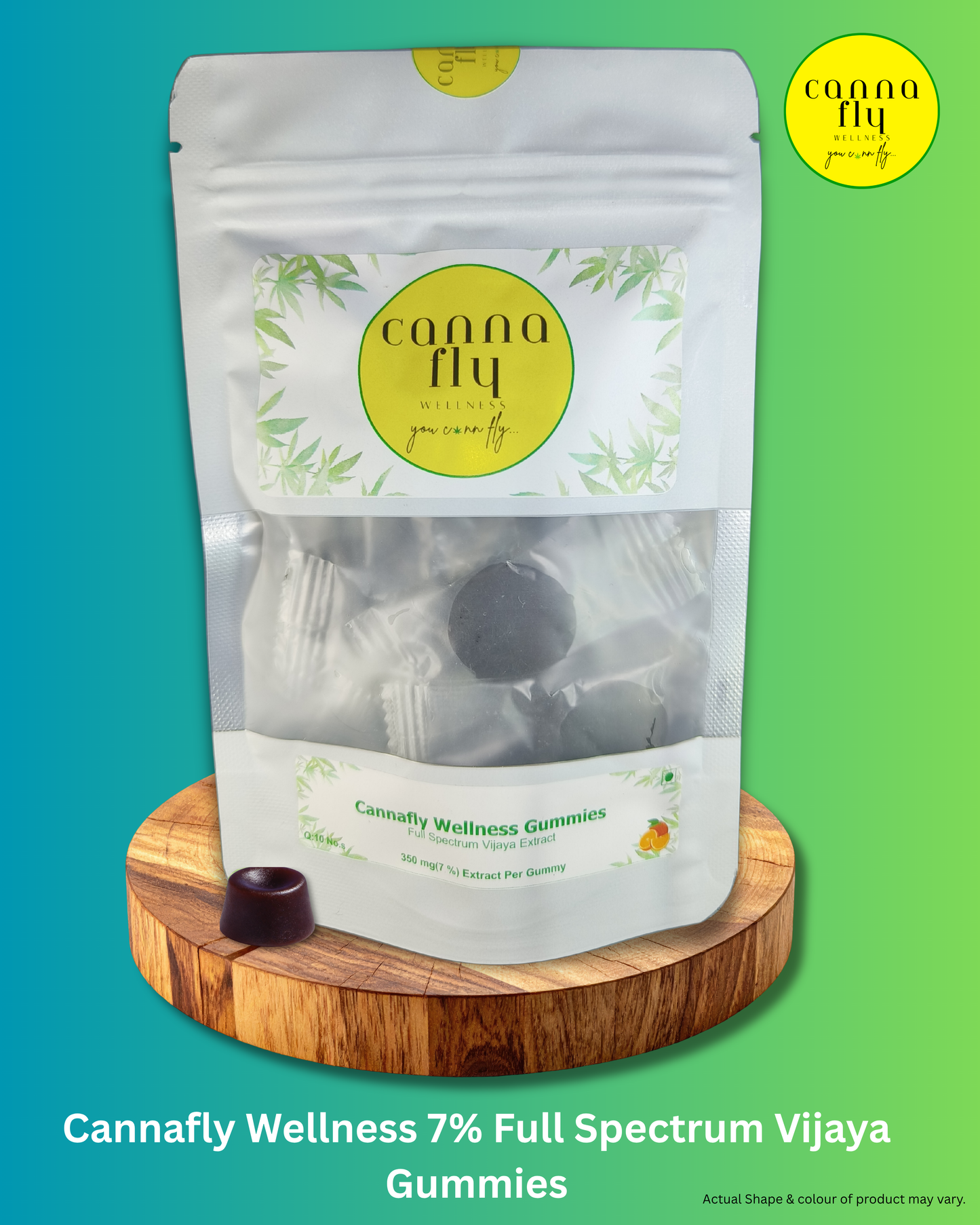Cannafly Wellness Gummies 350mg (7%)