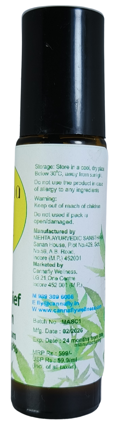 Cannafly Wellness Roll On (10 ml)