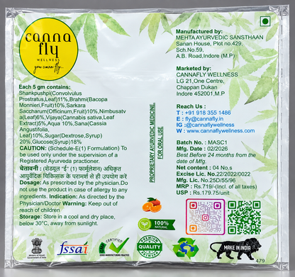 Cannafly Wellness Gummies 250mg(5%) 4 Units Trial Pack
